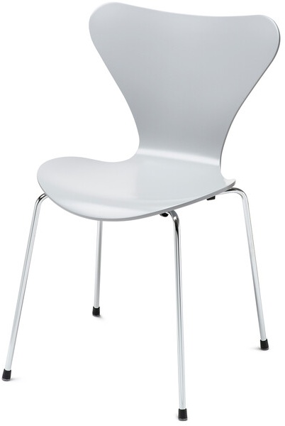 Chaise Série 7 Fritz Hansen, Designer Arne Jacobsen, 82x50x52 cm