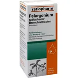 Ratiopharm PELARGONIUM-RATIOPHARM Bronchialtropfen 100 ml