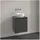 Villeroy & Boch V&B Waschtischunterschrank Collaro 50x54,8x38cm, WT mi, LED 3,4 W, graph.