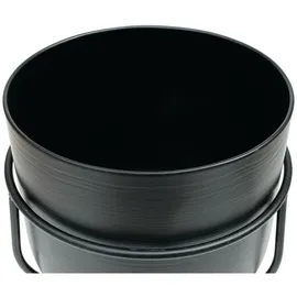 DanDiBo Ambiente Blumenhocker mit Topf 42,5 x 42,5 cm Schwarz