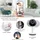 Alpina Smart Home WiFi Kamera Weiß