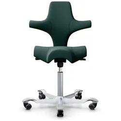 HAG Capisco 8106 Stoff Xtreme Dunkeltürkis Gestell Silber