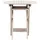 VCM Bistrotisch Ø 70 x 75 cm Weiß