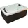 Tronitechnik Outdoor Whirlpool Levanzo 22Kw Pumpe 3Kw Heizung - 190 X 135 X 77Cm - Inkl Heizung 41 Massagedüsen