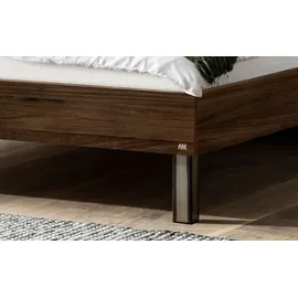 Hasena Massivholzbett Senza 200 x cm Holz Nussbaum