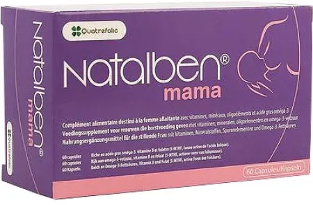 Natalben Mama Stillen Nahrungsergänzungsmittel 60 Kapseln