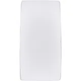Meyco Molton Spannbettlaken für Juniorbett (Spannbetttuch aus 100% Baumwolle mit PU-Unterschicht, wasserdicht & feuchtigkeitsabsorbierend, atmungsaktiv & bequem, Größe: 70 x 140 cm), White