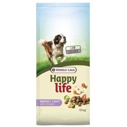 Happy Life Light/Senior Hundefutter Huhn 15kg (Rabatt für Stammkunden 3%)