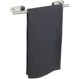 Wenko Turbo-Loc® Badetuchstange Orea Matt, 40 x 4,5, Edelstahl, matt, - silberfarben