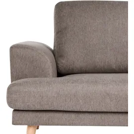 Beliani Sofa 3-sitzer Kildal Stoff Braun