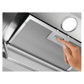 AEG DGE5661HM Einbauhaube 54 cm Silber