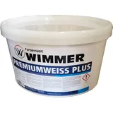 Farbenwelt Wimmer PREMIUMWEISS PLUS 12.5 L WEISS Deckkraft 1 Nassabrieb 1