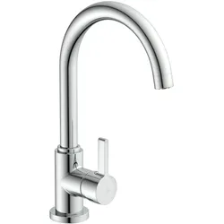 K3 Spültischarmatur Niederdruck, Chrom, küche, Wasserhahn Küche, Niederdruck Armatur Küche, Mischbatterie Küche
