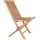 gardenson Toledo Gartenstuhl 46 x 46 x 89 cm braun 2 St.