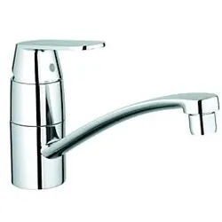 Grohe Spültisch-Armatur EHM Eurosmart Cosmopolitan chrom, Vor-Fenster-Montage, schwenkbar, 31170000