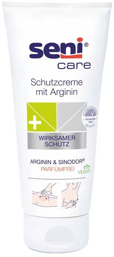 Seni Care Hautschutzcreme mit Arginin, 14 Stück