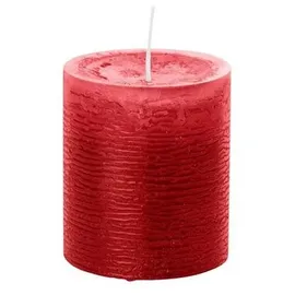 Wiedemann Kerzen Rustik-Kerze 13 cm rot