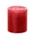 Wiedemann Kerzen Rustik-Kerze 13 cm rot