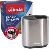 Vileda Küchenorganizer 11,5 x 19,4 x 18 cm Silber