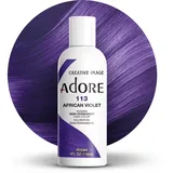 ADORE Shining Semi-Permanent Hair Color 113 african violet 118 ml