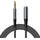 Joyroom SY-A09 Schwarz 3,5 mm Stereo-AUX-Kabel (Männlich auf Weiblich) 1,2 m