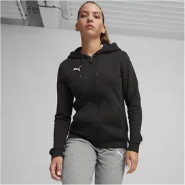 Puma teamGOAL Casuals Kapuzenjacke Damen 03 black/white XL