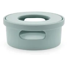 Bredemeijer Porzellan Teewärmer blau Ø 14 cm - rundes Stövchen für 1 Teelicht - zum warmhalten von Tee in einer Kanne