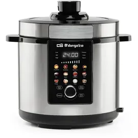 Orbegozo HPE 6500 6L 1000W Edelstahl Digital Touch