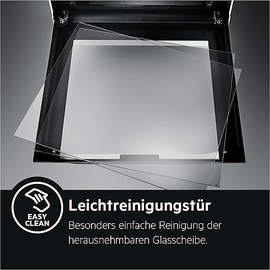 AEG CCB6445BBB Elektroherd mit Glaskeramik-Kochfeld (940 002 962)