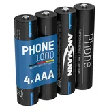 Ansmann Akku Telefon AAA 1000 mAh 4 St.
