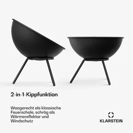 Klarstein Feuerschale Ø 40 cm Schwarz