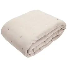 homla Quilly Bettüberwurf 200 x 220 cm Beige