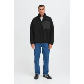 !Solid Troyer SOLID "Plüschjacke SDMcwain", Herren, Gr. XXL, schwarz (true schwarz), Obermaterial: 100% Polyester PES., Jacken Troyer