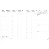 Quo Vadis Buchkalender Pre 777 Vz Club schwarz