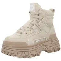 Buffalo Fusion Hyb Mid Boots in Beige, Größe 38