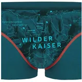 Ein schöner Fleck Erde Boxershorts Wilder Kaiser Blaugrau S
