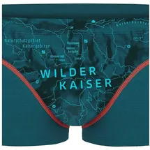 Ein schöner Fleck Erde Boxershorts Wilder Kaiser Blaugrau S