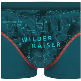 Ein schöner Fleck Erde Boxershorts Wilder Kaiser Blaugrau S
