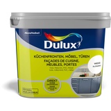 Dulux Fresh up Renovierungsfarbe Küchenmöbel, Türen Glänzend, Farbe WEISS 750ML, 5280677