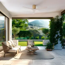 Cecotec EnergySilence Aero 5500 132 cm Deckenventilator Gold/Weiß