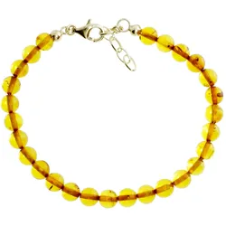 Armband OSTSEE-SCHMUCK "Ostsee-Schmuck Armband Celine Armband Celine", braun, Armbänder, Damen, 19cm, Bernstein