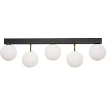 Zuma Line Ali 5 Leuchtmittel rund Schwarz/Gold/Weiß