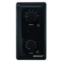 Omnitronic 80711092 Einbau ELA-Lautstärkeregler und -Programmwähler Schwarz