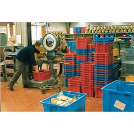 Nordwest Handel AG Drehstapelbehälter Kunststoff L400xB280xH180mm grün