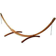 ASS Altenburger Hängemattengestell 400 x 118 cm Braun
