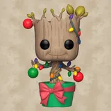 Funko POP! Groot w/Lights & Ornaments #33982