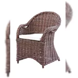 deluke BASEL Gartenstuhl 65 x 64 x 88 cm braun