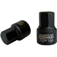 KS Tools 1/4 Bit-Stecknuss für Innensechskant-Schrauben am Bremssattel, 9