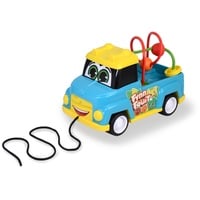 DICKIE Toys ABC - Spielzeugauto Fynn Fruit (25cm) - Nachziehspielzeug mit Motorikschleife, Hupe und Schnur, Baby Spielzeug ab 1 Jahr (12 Monate)