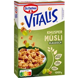 Dr.Oetker Vitalis Knuspermüsli Müsli 1500,0 g